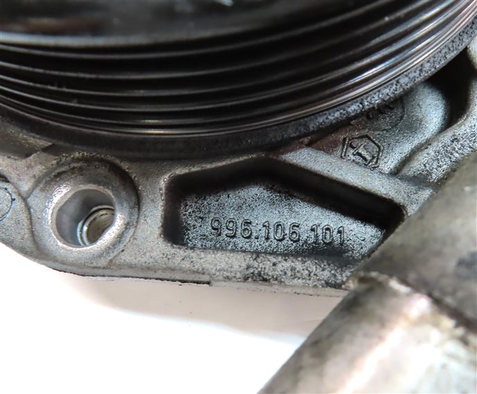 Thumbnail 6: 1999-2004 PORSCHE 911 BOXSTER 2.7L (M96.22) ENGINE MOTOR WATER COOLANT PUMP