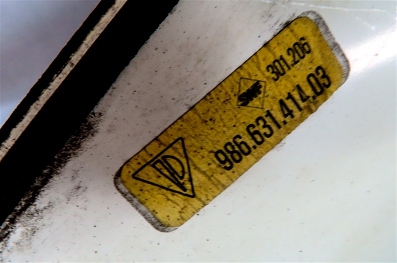 Thumbnail 7: 1997-2002 PORSCHE BOXSTER (986) RIGHT PASSENGER SIDE TAILLIGHT BRAKE LIGHT LAMP