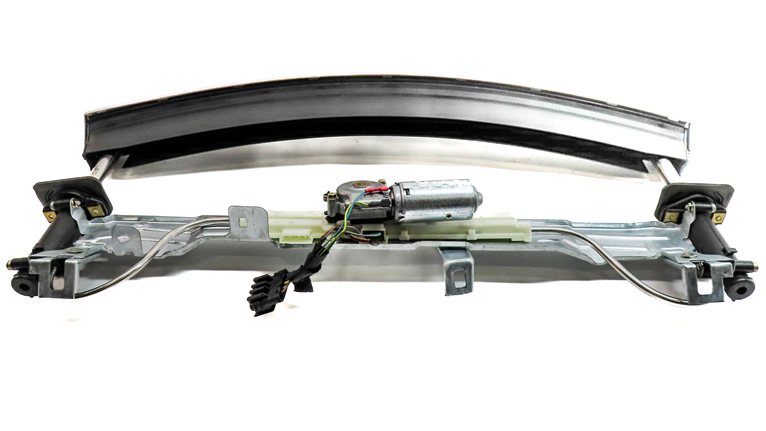 Thumbnail 5: 1997-2002 PORSCHE BOXSTER (986) REAR TRUNK LID SPOILER WING ASSEMBLY (Silver)