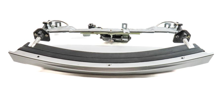 Thumbnail 6: 1997-2002 PORSCHE BOXSTER (986) REAR TRUNK LID SPOILER WING ASSEMBLY (Silver)