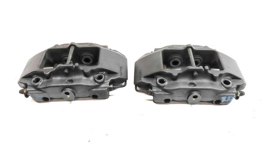 Thumbnail 5: PORSCHE 97-08 BOXSTER 986 987 06-08 CAYMAN 2.5L 2.7L BREMBO BRAKE CALIPER SET-4