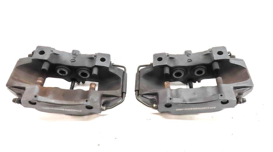 Thumbnail 6: PORSCHE 97-08 BOXSTER 986 987 06-08 CAYMAN 2.5L 2.7L BREMBO BRAKE CALIPER SET-4