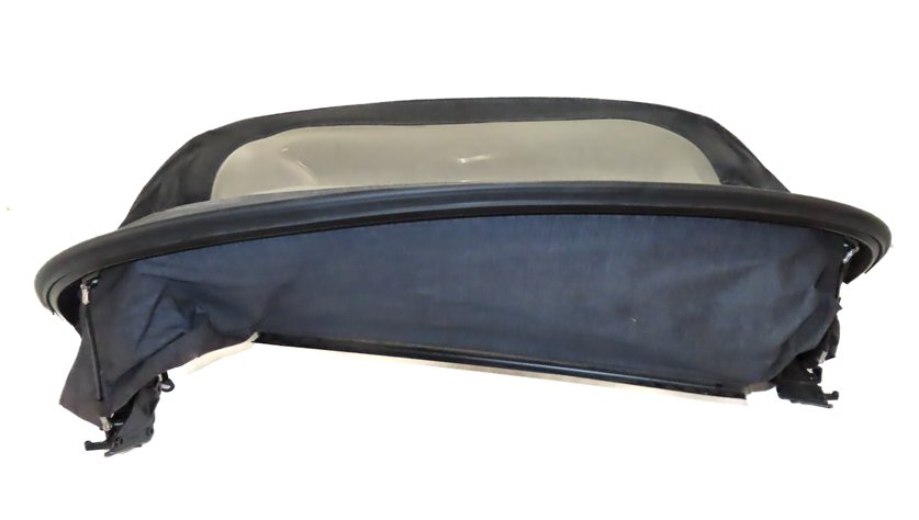 Thumbnail 4: 2002 PORSCHE BOXSTER (986) CONVERTIBLE SOFT TOP ASSEMBLY w/ VINYL WINDOW (BLACK)