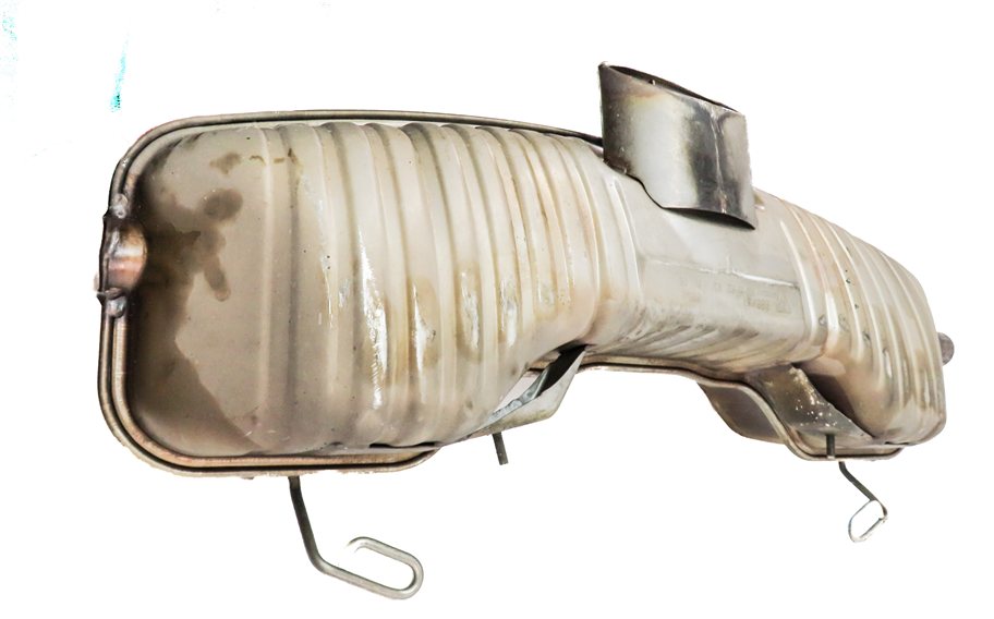 Thumbnail 7: 2000-2002 PORSCHE BOXSTER 986 ROADSTER REAR EXHAUST MUFFLER ASSEMBLY