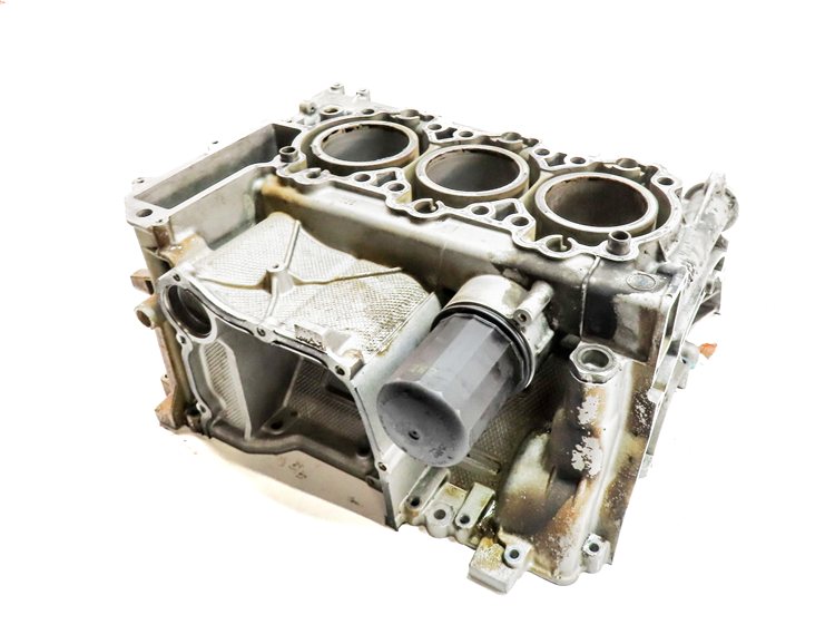 2000-2002 PORSCHE BOXSTER (986) 2.7L M96.22 LEFT ENGINE BARE CYLINDER BLOCK