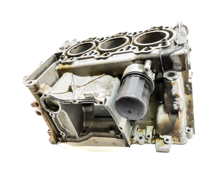 Thumbnail 2: 2000-2002 PORSCHE BOXSTER (986) 2.7L M96.22 LEFT ENGINE BARE CYLINDER BLOCK
