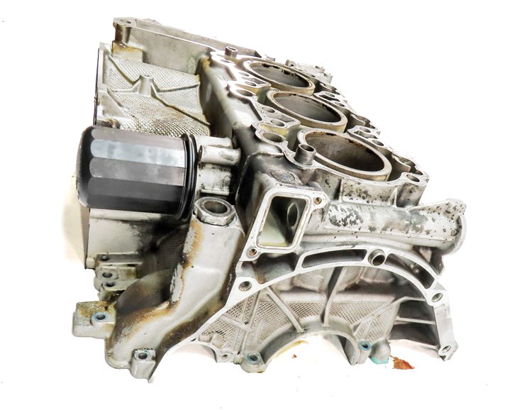 Thumbnail 3: 2000-2002 PORSCHE BOXSTER (986) 2.7L M96.22 LEFT ENGINE BARE CYLINDER BLOCK