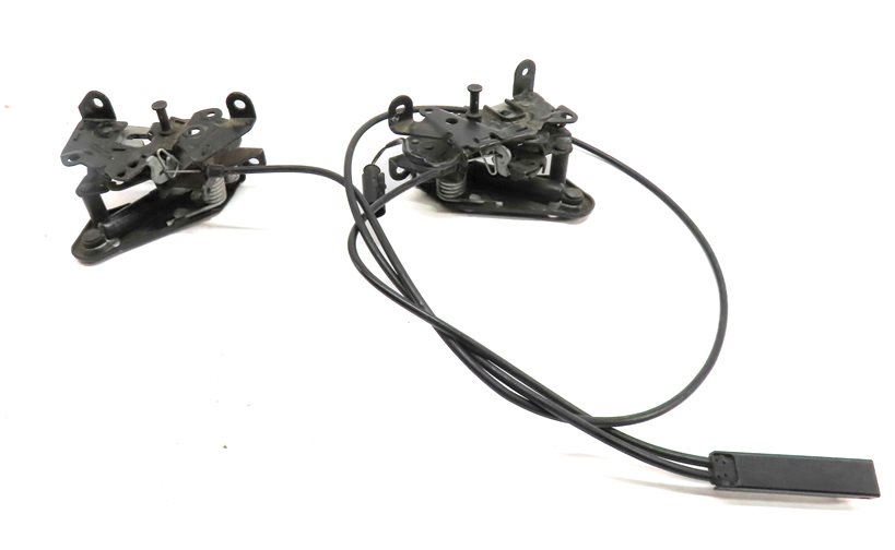 Thumbnail 4: 2012 BMW 528I (F10) FRONT LEFT & RIGHT HOOD BONNET LID LOCK LATCH CABLE SET/2