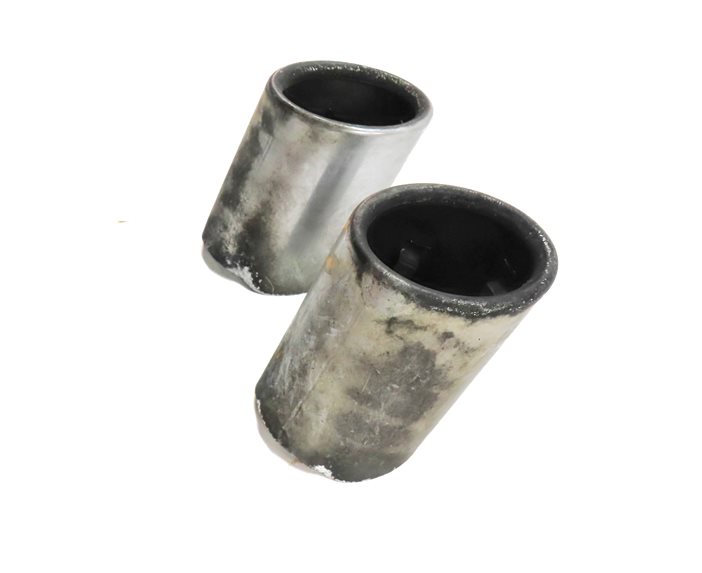 Thumbnail 3: 2012-2016 BMW 528I (F10) 2.0L (N20) REAR MUFFLER EXHAUST TIP SET/2 (CHROME)