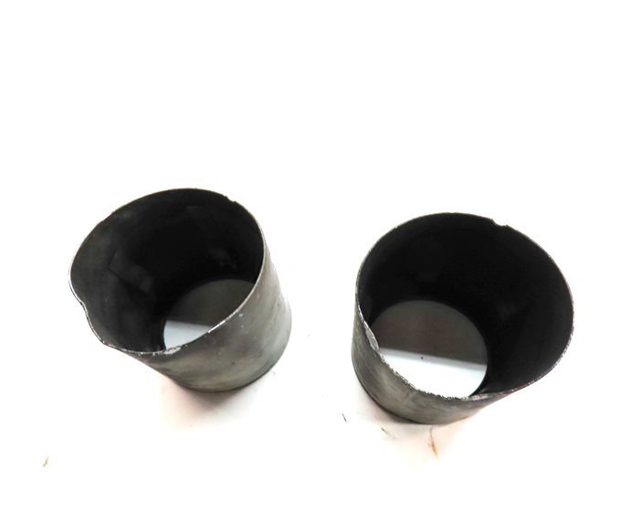 Thumbnail 4: 2012-2016 BMW 528I (F10) 2.0L (N20) REAR MUFFLER EXHAUST TIP SET/2 (CHROME)