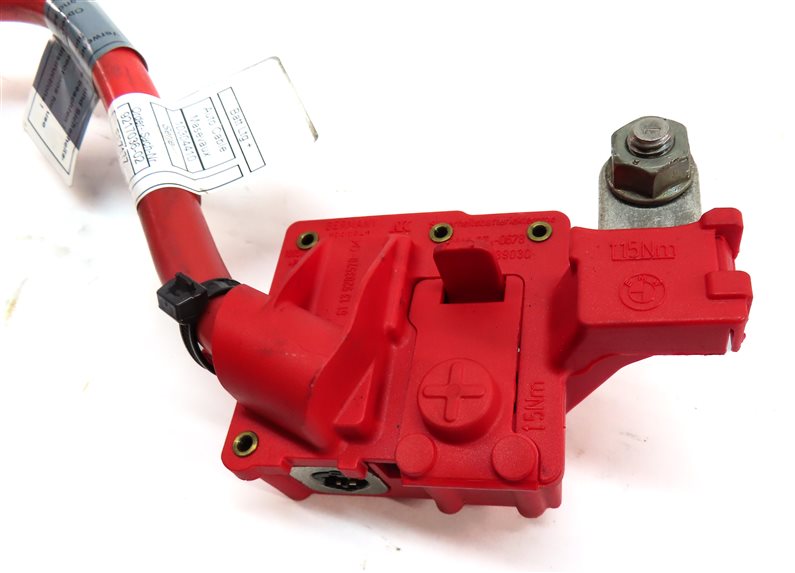 Thumbnail 6: 2012 BMW 528I (F10) 2.0L (N20) ENGINE POSITIVE BATTERY TERMINAL WIRE CABLE