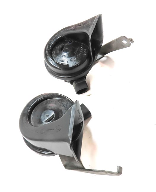 Thumbnail 3: 2011-2016 BMW 528i 535i 535iGT 550i 550iGT M5 (F10 F07) HIGH & LOW TONE HORN SET