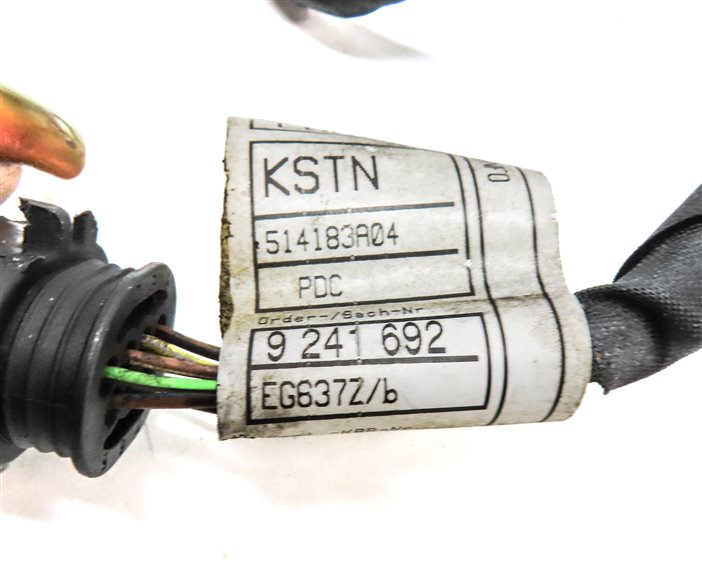 Thumbnail 5: 12 BMW 528I F10 FRONT PARK ASSIST PDC DISTANCE CONTROL SENSOR WIRE SET/4 (White)
