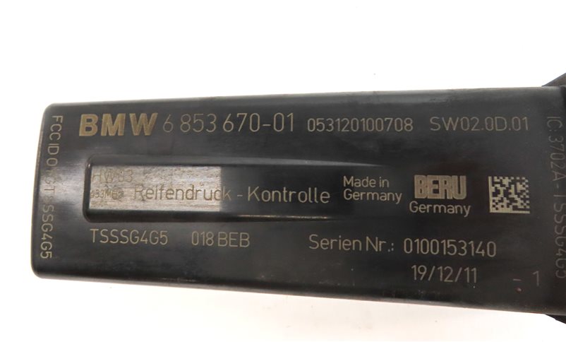 Thumbnail 5: 11-18 BMW 5 7 M5 M6 X3 X4 (F01 F06 F10 F12 F25 F26) TPMS SENSOR ANTENNA MODULE
