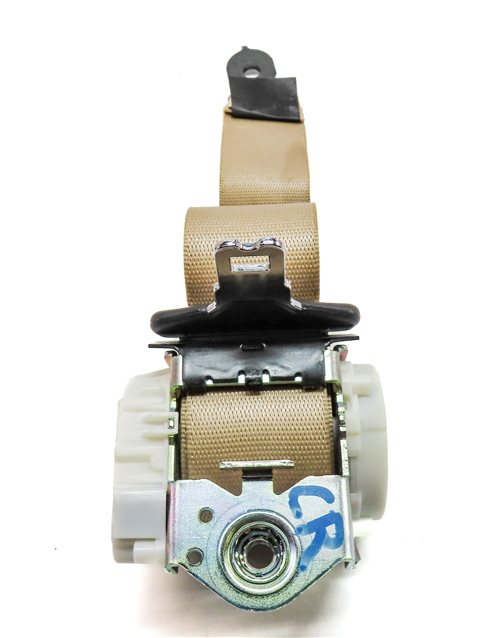 Thumbnail 6: 12 BMW 528I F10 REAR LEFT CENTER RIGHT SEATBELT SEAT BELT RETRACTOR SET/3(Beige)