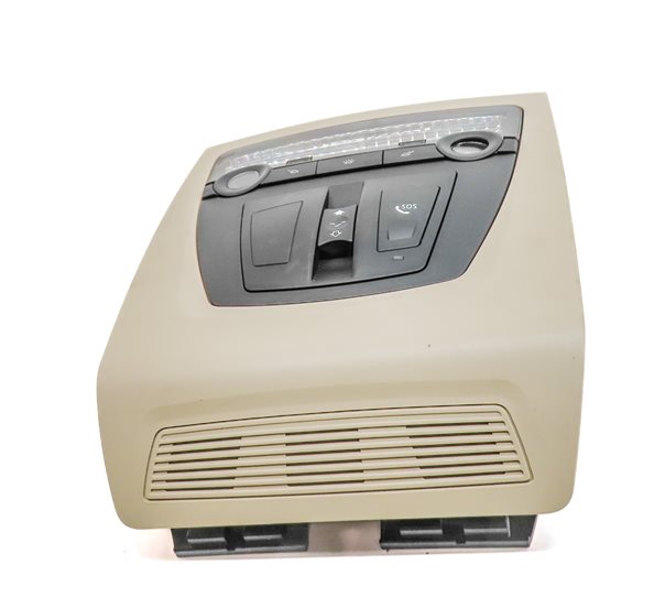 Thumbnail 2: 2012 BMW 528I (F10) FRONT INTERIOR OVERHEAD DOME READING MAP LIGHT LAMP (Beige)