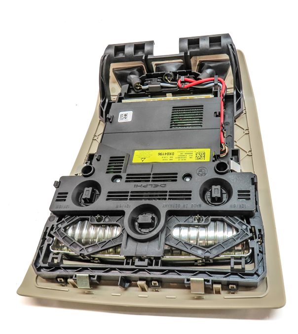 Thumbnail 5: 2012 BMW 528I (F10) FRONT INTERIOR OVERHEAD DOME READING MAP LIGHT LAMP (Beige)