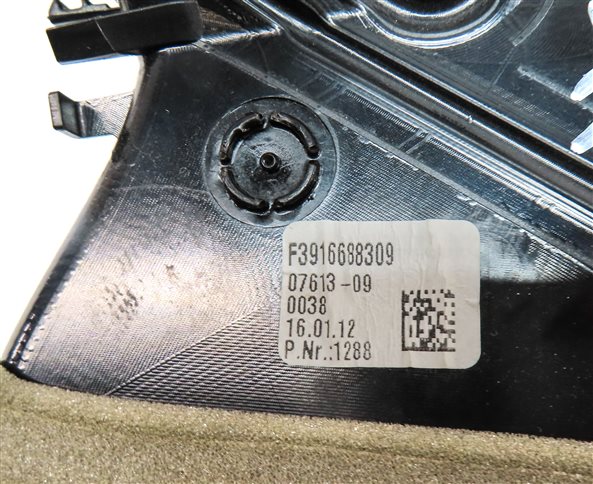 Thumbnail 6: 2012 BMW 528I (F10) FRONT LEFT DRIVER DASH HEAT AIR AC HVAC VENT (Black)