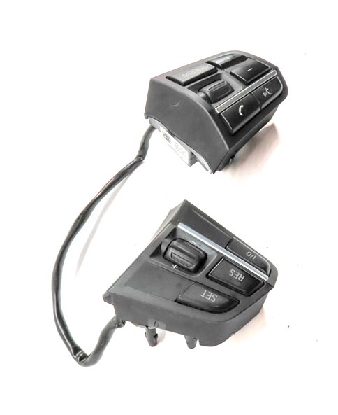 Thumbnail 3: 12 BMW 528I (F10) DRIVER STEERING WHEEL AUDIO MEDIA CRUISE CONTROL BUTTON SET/2