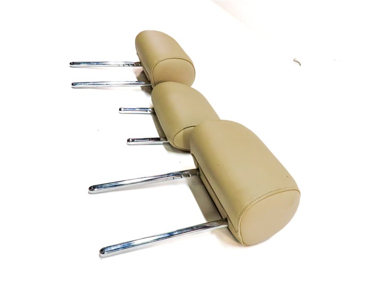11-16 BMW GT 5-SERIES (F07 F10) REAR LEFT CENTER RIGHT SEAT HEADREST SET (Beige)