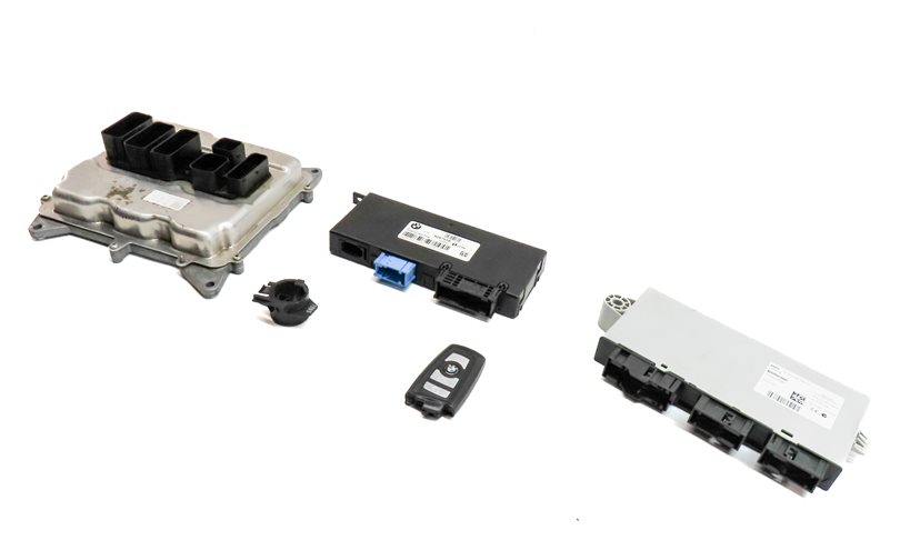 12-14 BMW 320i 328i 528i X3 F10 F25 F30 MEVD1724 N20 ECM DME MODULE KEY SET