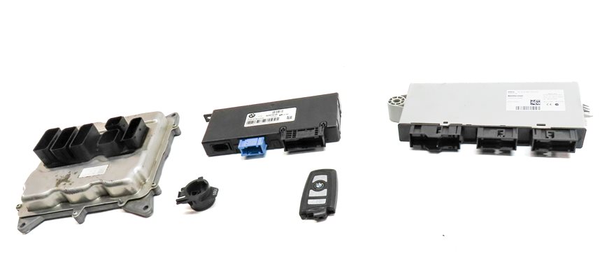 Thumbnail 2: 12-14 BMW 320i 328i 528i X3 F10 F25 F30 MEVD1724 N20 ECM DME MODULE KEY SET