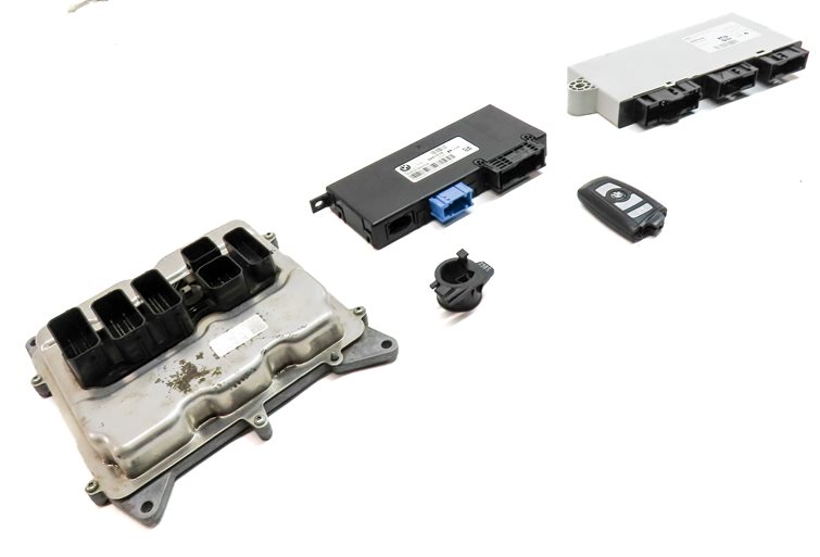 Thumbnail 3: 12-14 BMW 320i 328i 528i X3 F10 F25 F30 MEVD1724 N20 ECM DME MODULE KEY SET
