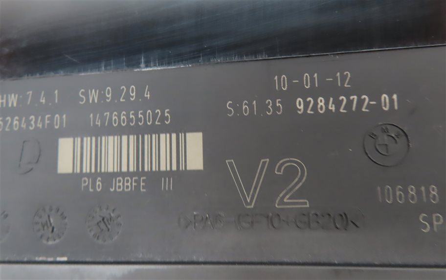 Thumbnail 5: 2012 BMW 528I (F10) PRIMARY BODY CONTROL MODULE BCM