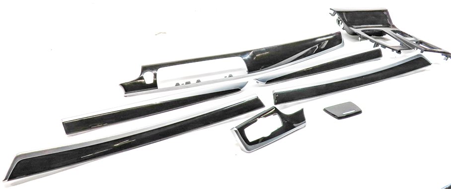 Thumbnail 3: 2012 BMW 528I (F10) INTERIOR DASH CENTER CONSOLE DOOR TRIM SET/8 (Fineline)