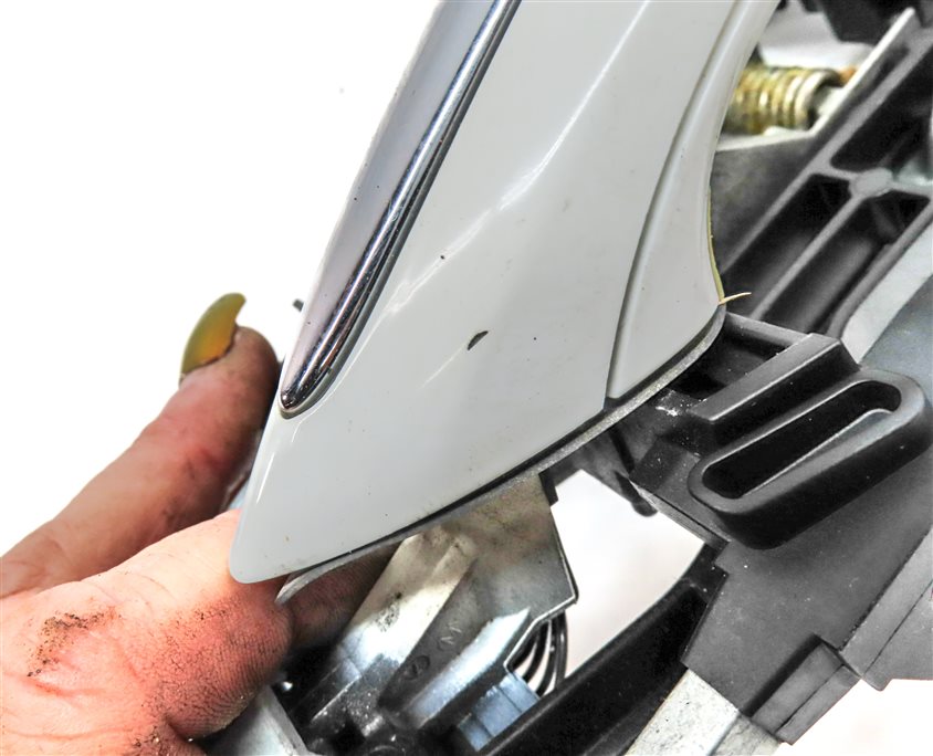Thumbnail 7: 2009-2018 BMW 5 7 SERIES (F01 F02 F10) REAR RIGHT COMFORT DOOR HANDLE (White)