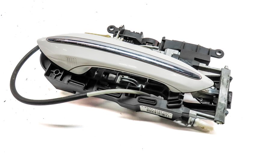 2009-2018 BMW 5 7 SERIES (F01 F02 F10) REAR LEFT COMFORT DOOR HANDLE (White)