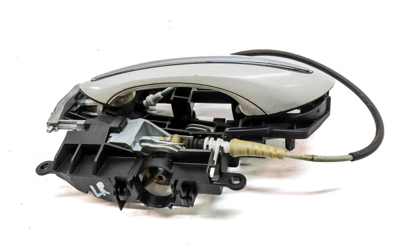 Thumbnail 4: 2009-2018 BMW 5 7 SERIES (F01 F02 F10) REAR LEFT COMFORT DOOR HANDLE (White)