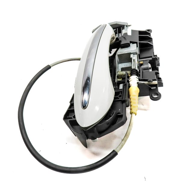 Thumbnail 3: 2009-2018 BMW 5 7 SERIES (F01 F02 F10) FRONT RIGHT COMFORT DOOR HANDLE (White)
