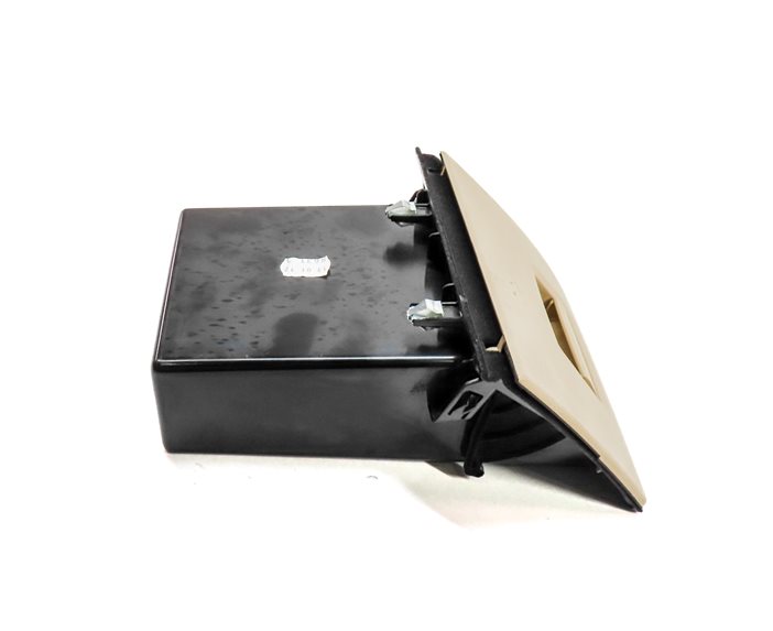 Thumbnail 3: 2012 BMW 528I (F10) FRONT LEFT DRIVER LOWER DASH STORAGE COMPARTMENT BIN (BEIGE)