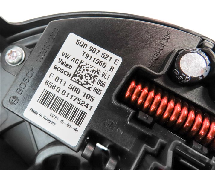 Thumbnail 7: 2015-2018 VW GOLF GTI / AUDI A3 S3 RS3 (8V) FRONT HEATER A/C BLOWER FAN MOTOR