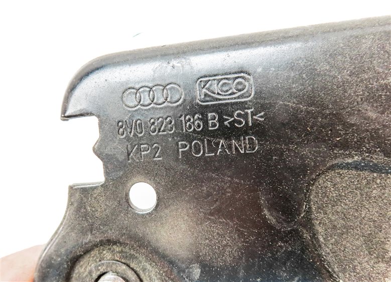 Thumbnail 11: 2016. AUDI A3 (8V) FRONT HOOD LID SAFETY HOOK CATCH LATCH RELEASE HANDLE SET/3