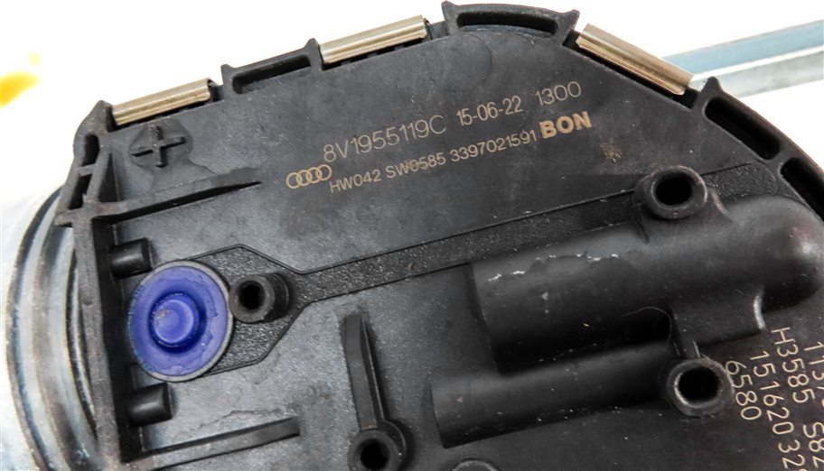 Thumbnail 9: 2015-2018 AUDI A3 S3 RS3 (8V) SEDAN / CONVERTIBLE FRONT WINDSHIELD WIPER MOTOR