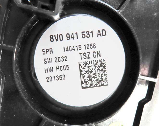 Thumbnail 8: 2015-2020 AUDI A3 (8V) HEADLIGHT SWITCH FOGLIGHT LIGHT LAMP CONTROL SWITCH
