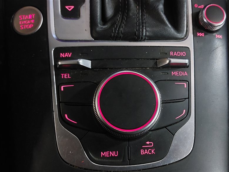 Thumbnail 2: 16-18 AUDI A3 E-TRON (8V 8VF) RADIO STEREO MMI CONTROL SWITCH KNOB BUTTON PANEL