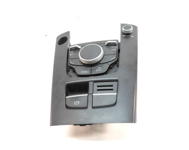 Thumbnail 3: 16-18 AUDI A3 E-TRON (8V 8VF) RADIO STEREO MMI CONTROL SWITCH KNOB BUTTON PANEL