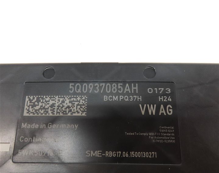 Thumbnail 6: 2016. AUDI A3 (8V) 1.8L (CNSB) ENGINE BODY CONTROL MODULE BCM