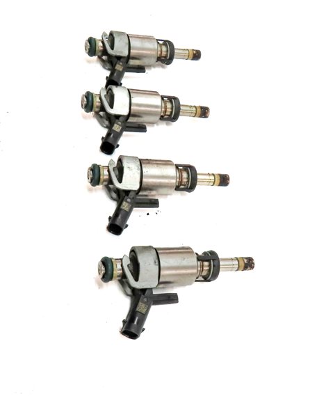 Thumbnail 4: 2015-2016 AUDI A3 (8V) VW GOLF 1.8T (CNSB) TURBO ENGINE FUEL INJECTOR SET (4)