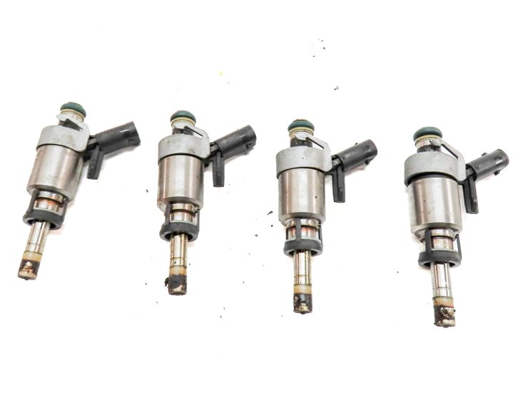 Thumbnail 5: 2015-2016 AUDI A3 (8V) VW GOLF 1.8T (CNSB) TURBO ENGINE FUEL INJECTOR SET (4)