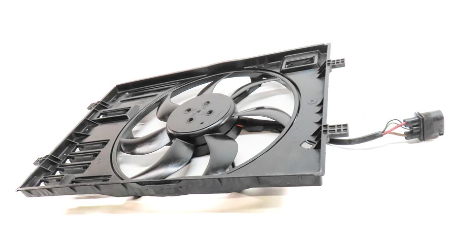 Thumbnail 2: 15-16 AUDI A3 (8V) 1.8L TURBO ENGINE RADIATOR COOLING FAN & SHROUD ASSEMBLY