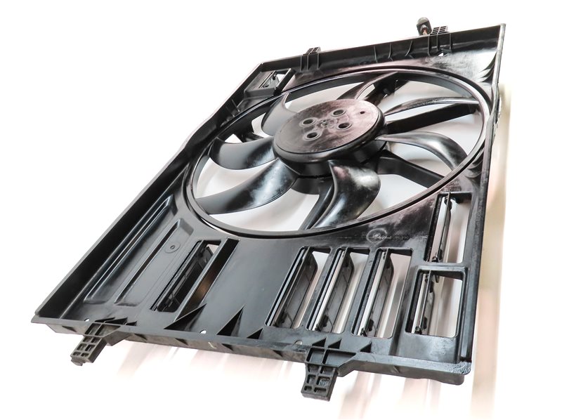 Thumbnail 4: 15-16 AUDI A3 (8V) 1.8L TURBO ENGINE RADIATOR COOLING FAN & SHROUD ASSEMBLY