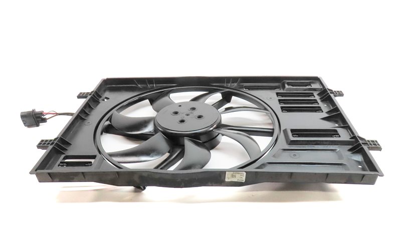 Thumbnail 5: 15-16 AUDI A3 (8V) 1.8L TURBO ENGINE RADIATOR COOLING FAN & SHROUD ASSEMBLY