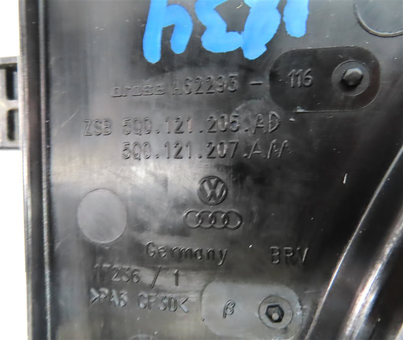 Thumbnail 8: 15-16 AUDI A3 (8V) 1.8L TURBO ENGINE RADIATOR COOLING FAN & SHROUD ASSEMBLY