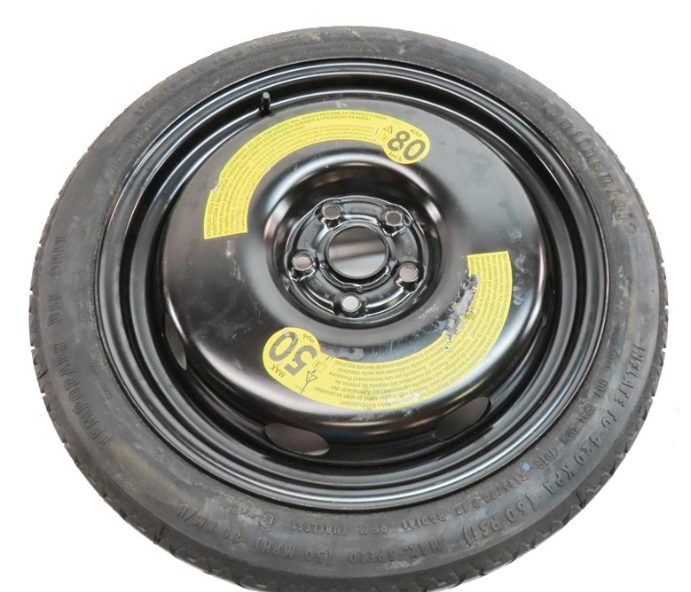 Thumbnail 4: 15-18 VW JETTA AUDI A3 S3 (8V) 18x3.5" EMERGENCY ROADSIDE SPARE TIRE WHEEL RIM