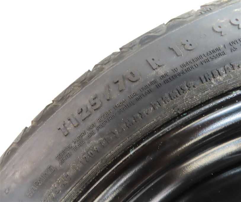 Thumbnail 8: 15-18 VW JETTA AUDI A3 S3 (8V) 18x3.5" EMERGENCY ROADSIDE SPARE TIRE WHEEL RIM
