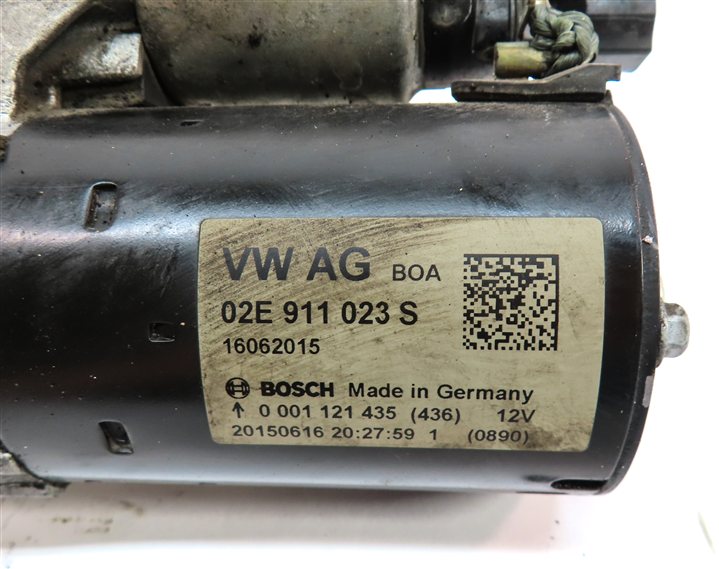 Thumbnail 6: 12-17 VW / AUDI A3 S3 TT (8V MK3) BEETLE GOLF JETTA 1.8T 2.0T STARTER MOTOR